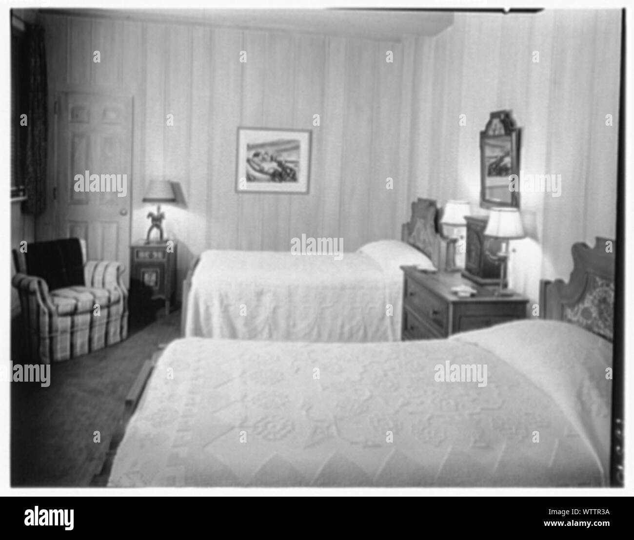 Frau Reynolds Bagley, Musgrove Plantage, Residence in St. Simons Island, Georgia. Stockfoto