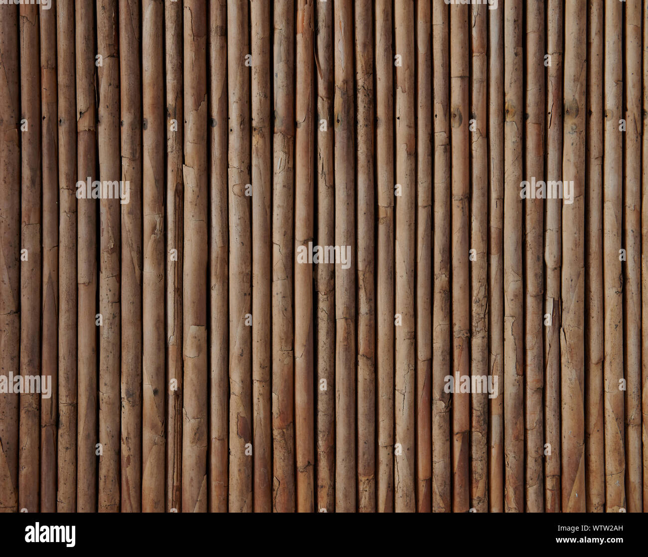 Bambus Dach Hintergrund. Muster der gelben trockenes Holz Stroh  Stockfotografie - Alamy