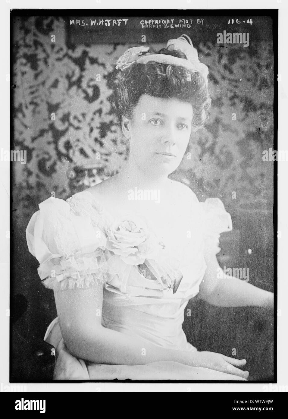 Frau W.H. Taft, copyright von Harris & Ewing/Harris & Ewing Stockfoto