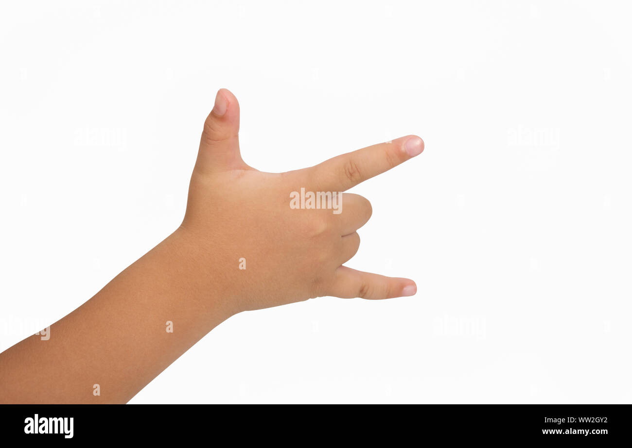 Ich Liebe Dich Fingerzeichen Stockfotos Und Bilder Kaufen Alamy