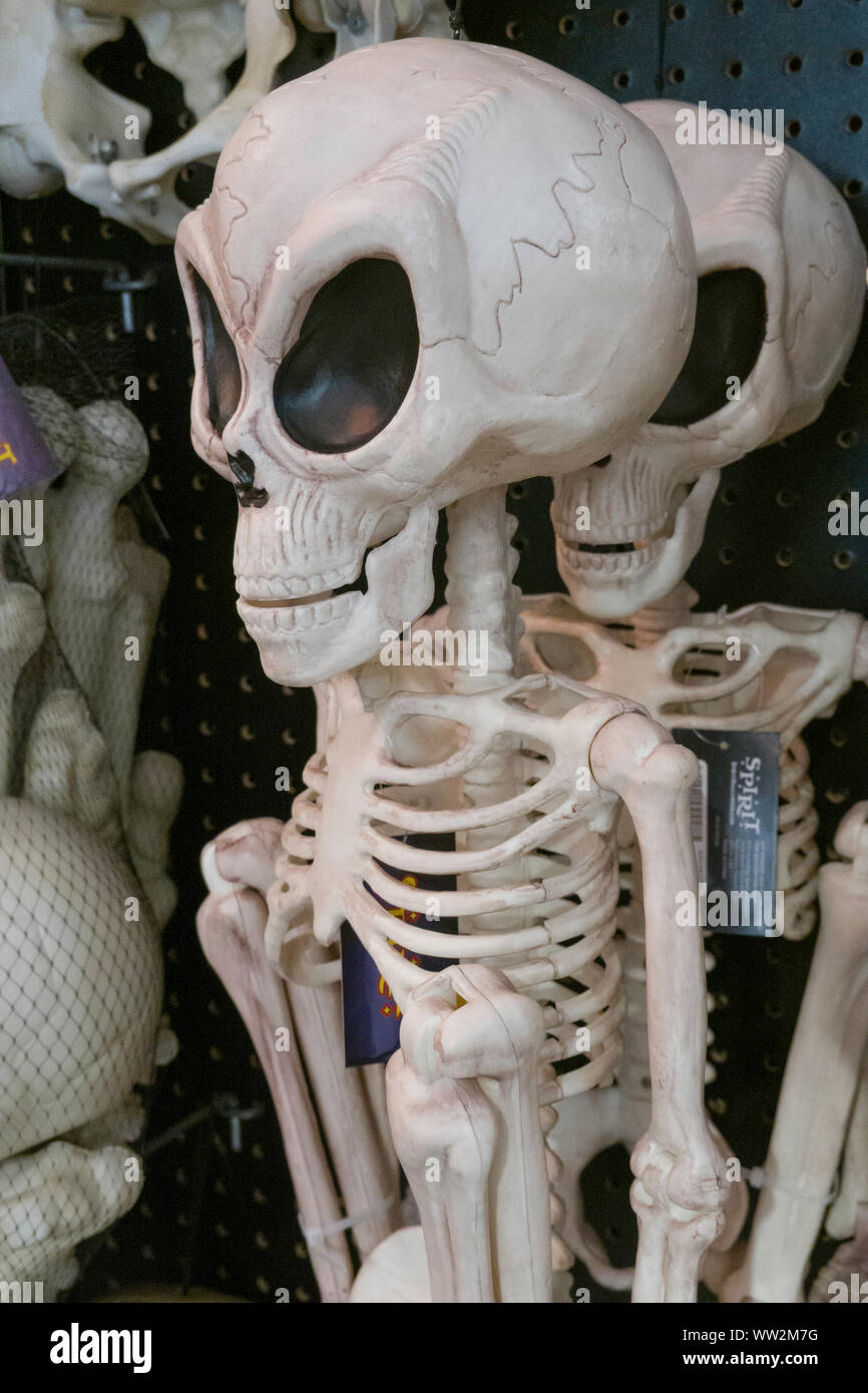 Geist Halloween hat eine Spezialität der Pop-Up-Store in New York City, USA Stockfoto
