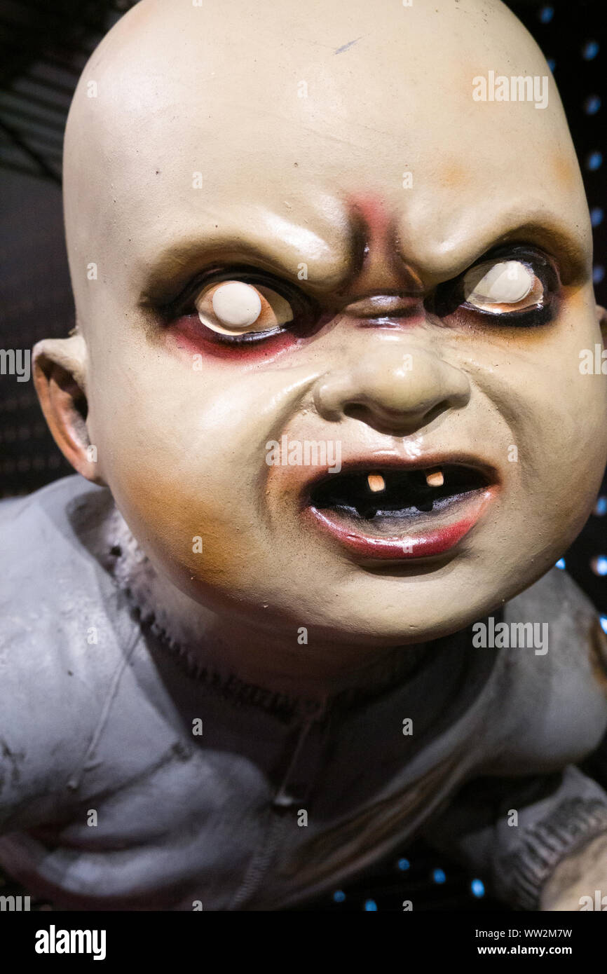 Geist Halloween hat eine Spezialität der Pop-Up-Store in New York City, USA Stockfoto