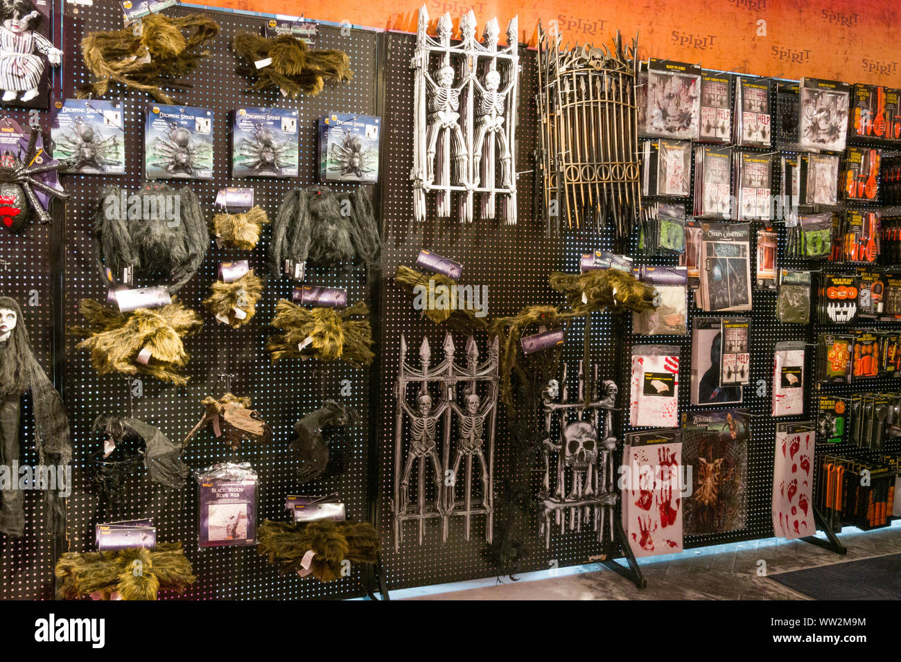 Geist Halloween hat eine Spezialität der Pop-Up-Store in New York City, USA Stockfoto