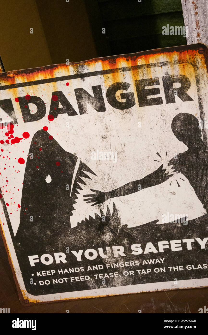 Geist Halloween hat eine Spezialität der Pop-Up-Store in New York City, USA Stockfoto