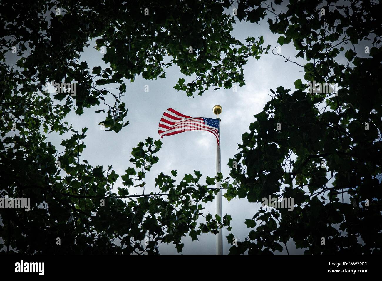 Amerikanische Soldatenfriedhof Margraten, Limburg in den Niederlanden. Sep 7, 2019 Stockfoto