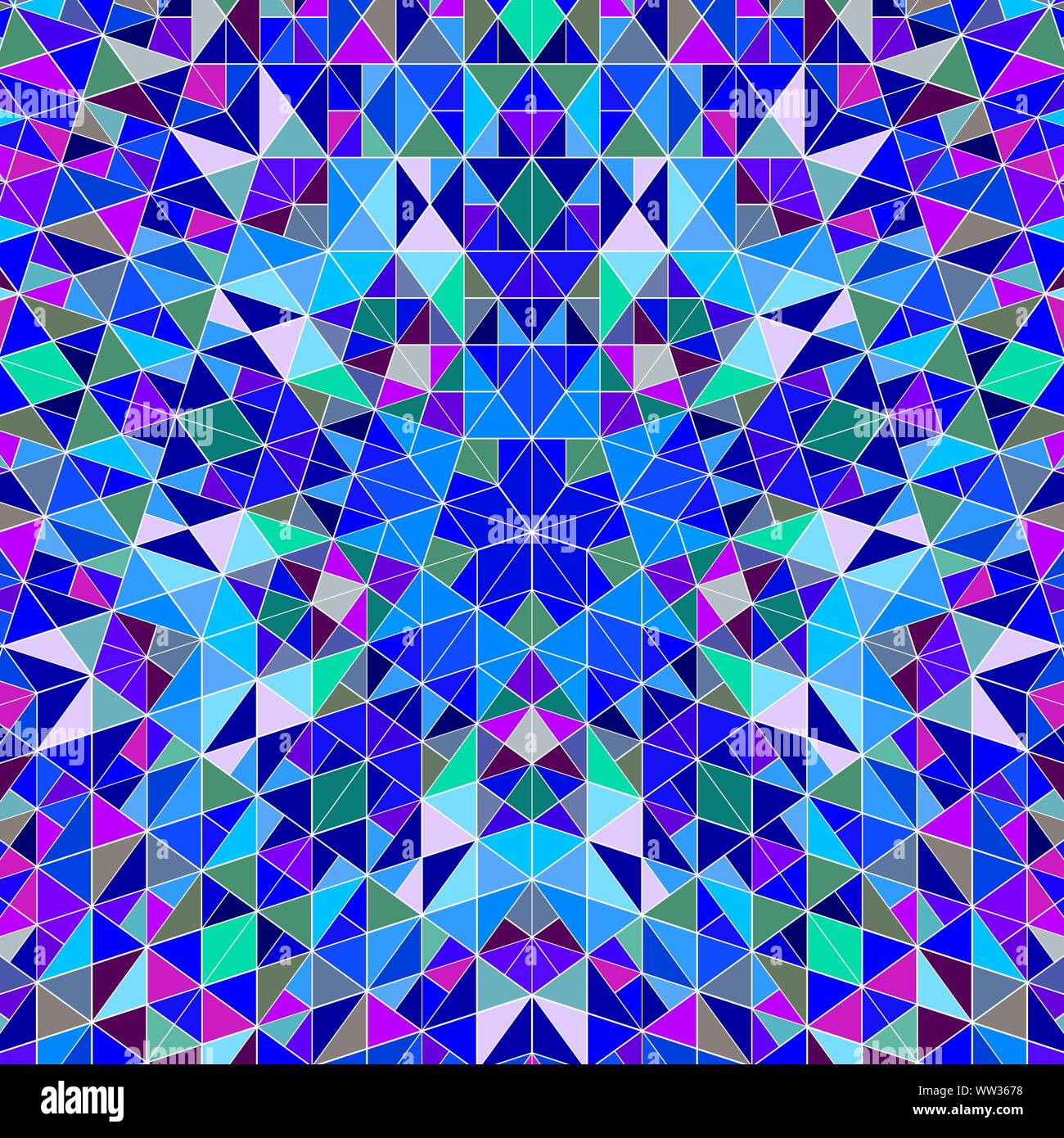 Bunte polygonalen dynamische geometrische Dreieck Mosaik Muster Hintergrund-abstrakten Rundschreiben vektor design von Dreiecken Stock Vektor