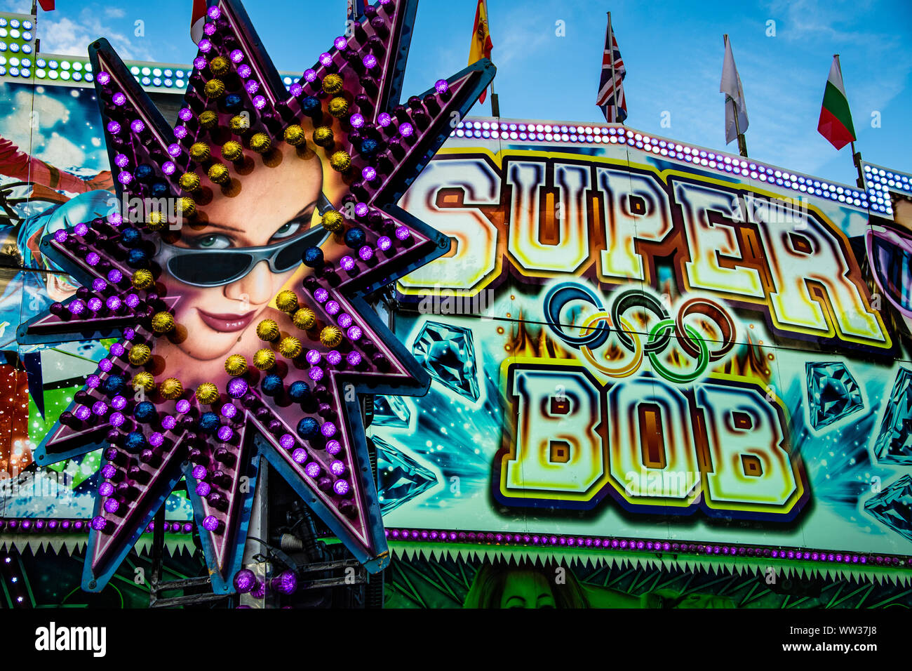 St. Giles Fair, Oxford, UK, 2019. Stockfoto