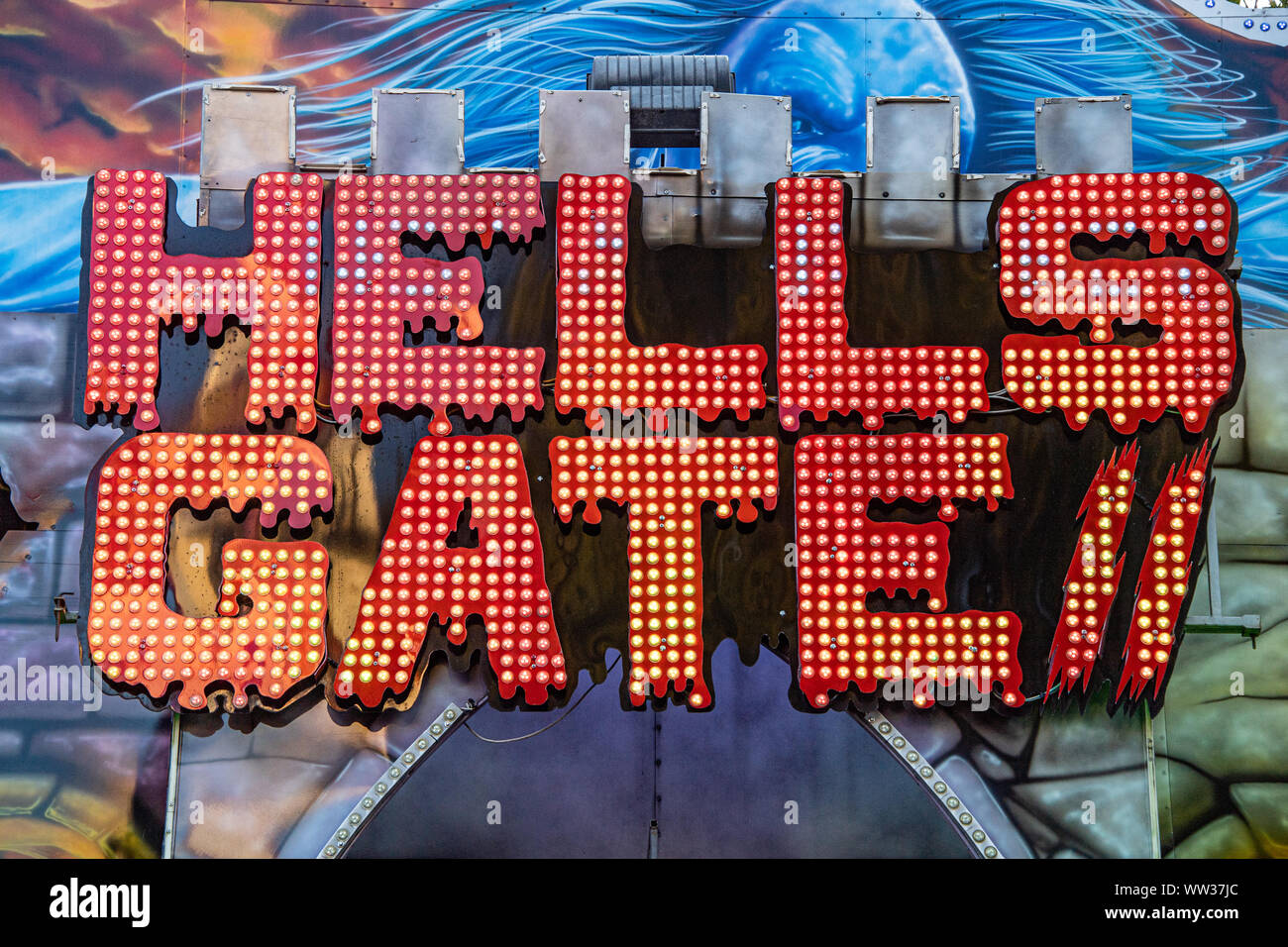 St. Giles Fair, Oxford, UK, 2019. Stockfoto