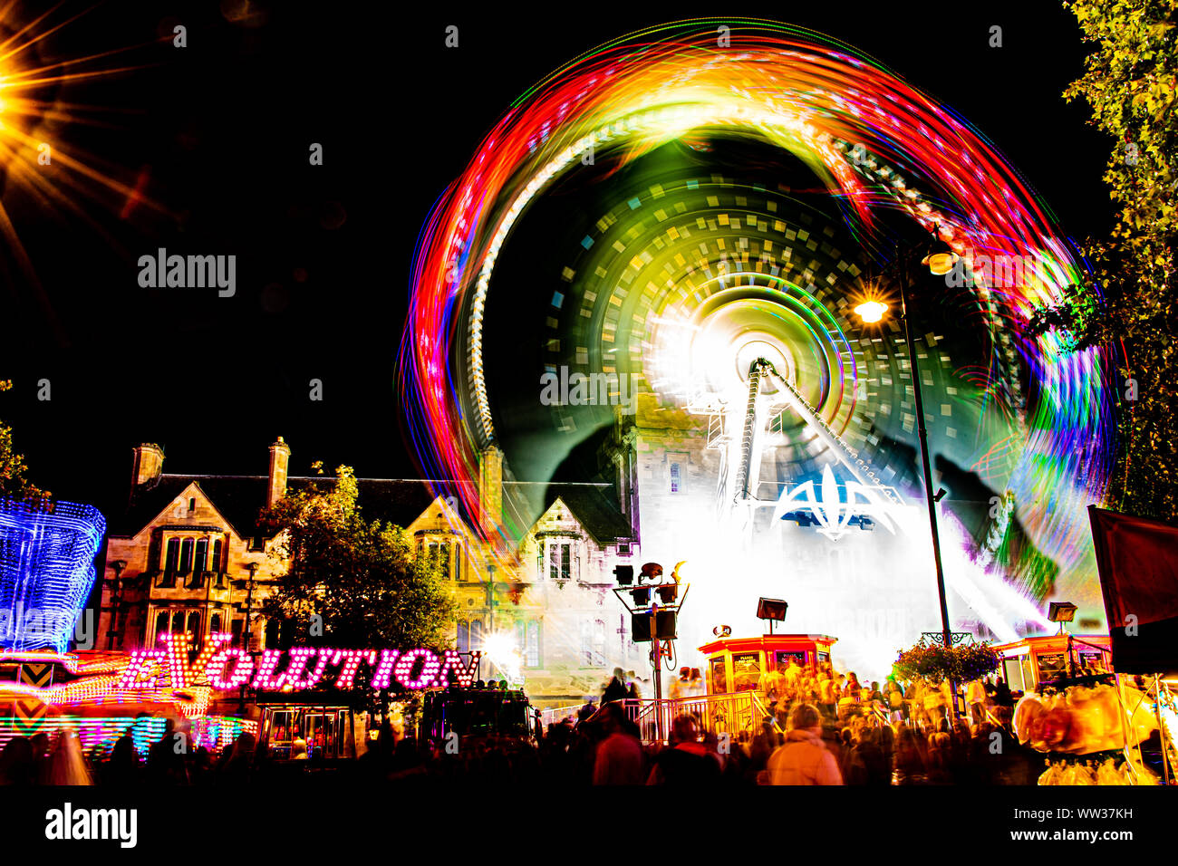St. Giles Fair, Oxford, UK, 2019. Stockfoto
