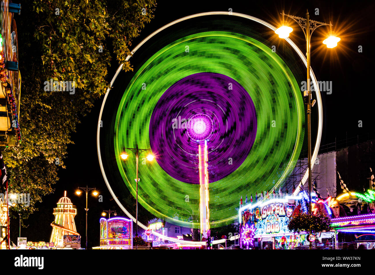 St. Giles Fair, Oxford, UK, 2019. Stockfoto