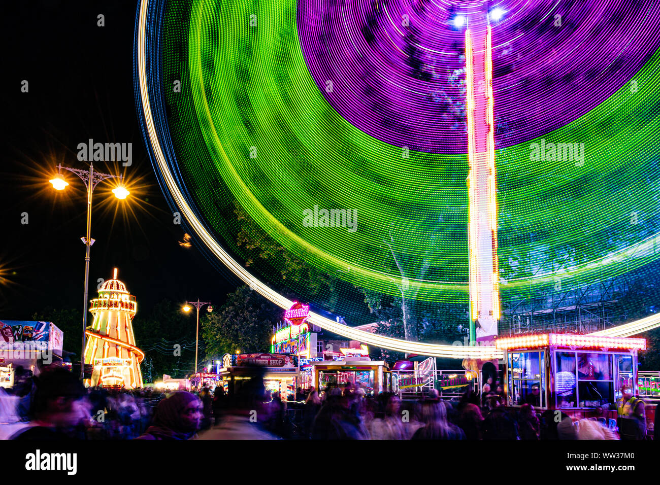 St. Giles Fair, Oxford, UK, 2019. Stockfoto