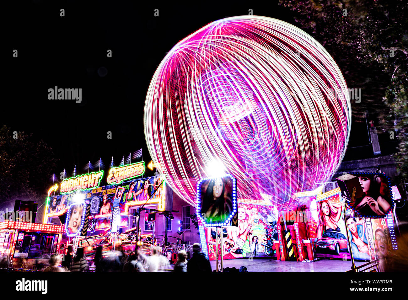 St. Giles Fair, Oxford, UK, 2019. Stockfoto
