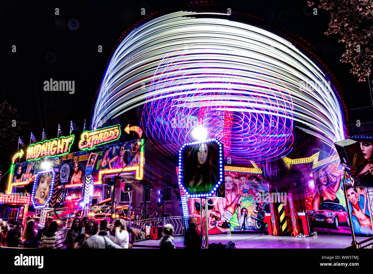 St. Giles Fair, Oxford, UK, 2019. Stockfoto