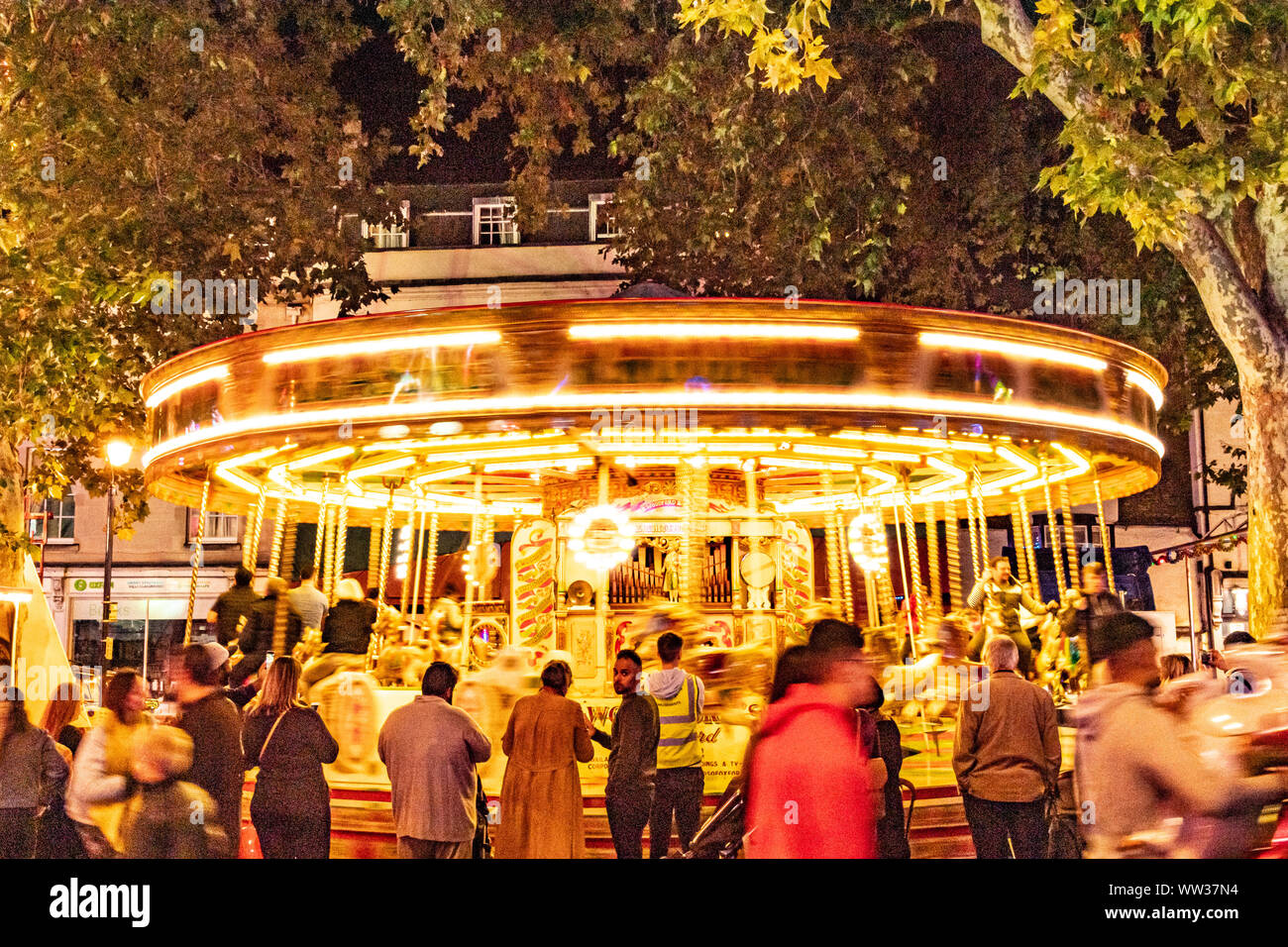 St. Giles Fair, Oxford, UK, 2019. Stockfoto