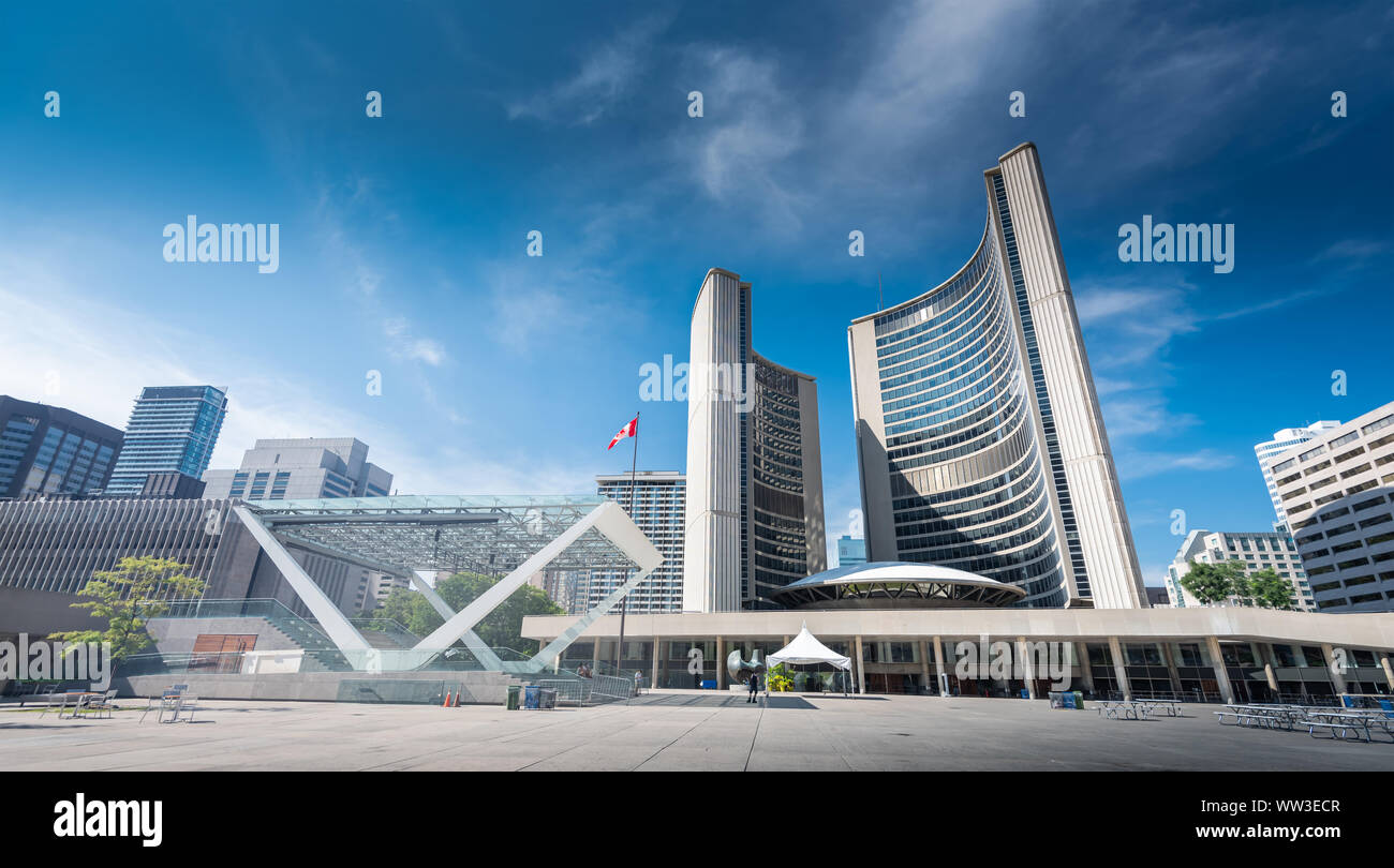 Toronto City Hall, Ontario, Kanada Stockfoto