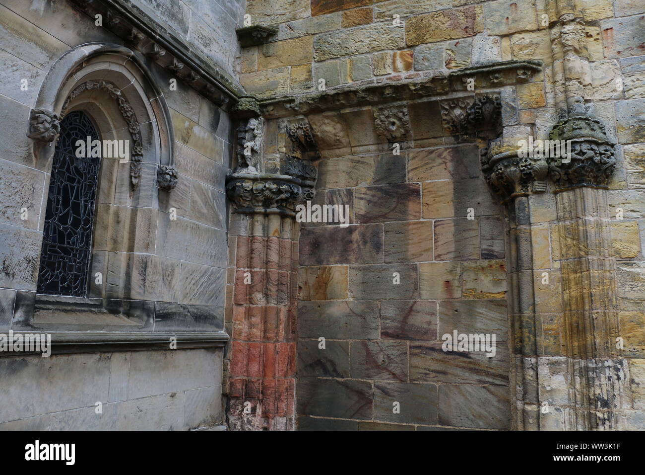 Die Rosslyn Chapel, Schottland Stockfoto