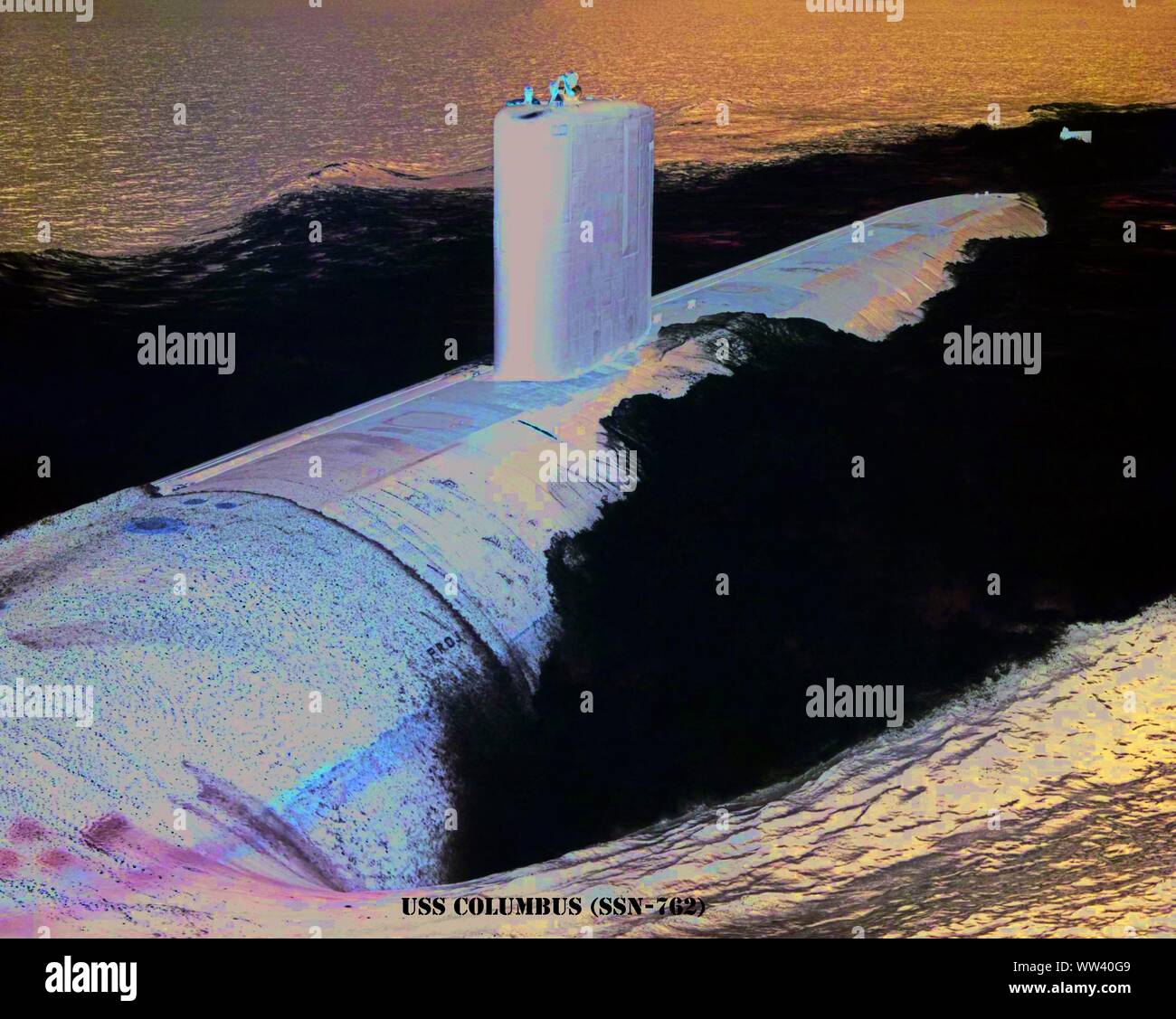USS COLUMBUS (SSN-762) Stockfoto