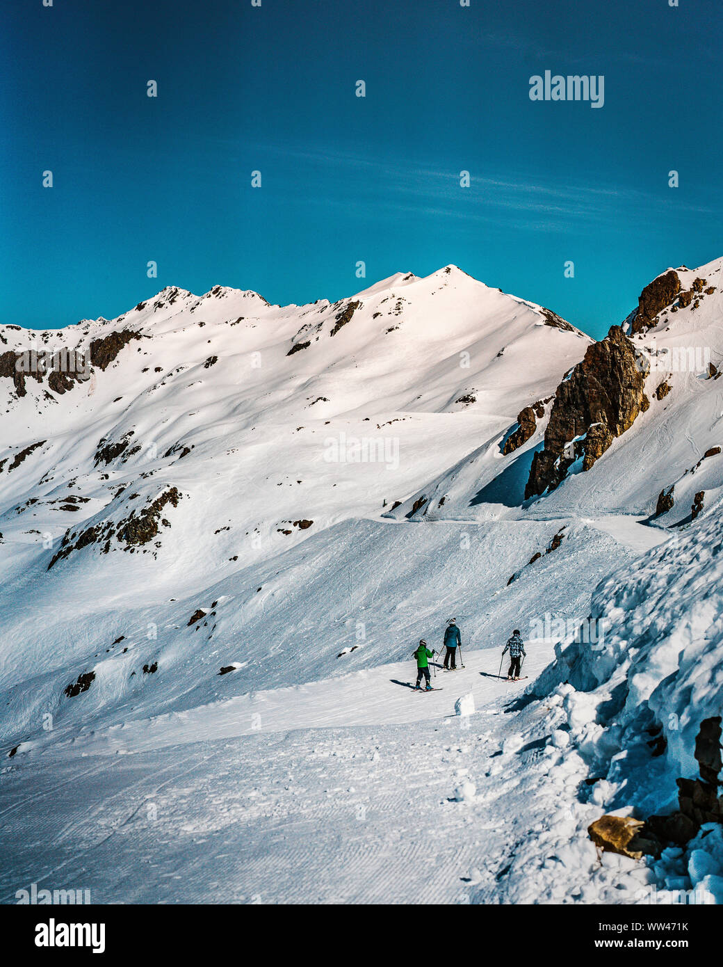 Hier sind meine Momente highlight Winter in Neuseeland 2019 Stockfoto