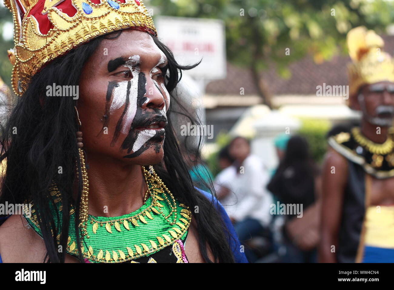 15/06/2014 East Java - Indonesien. Southern Arts Festival Ost Java - Indonesien, Ambulu - Jember Stockfoto