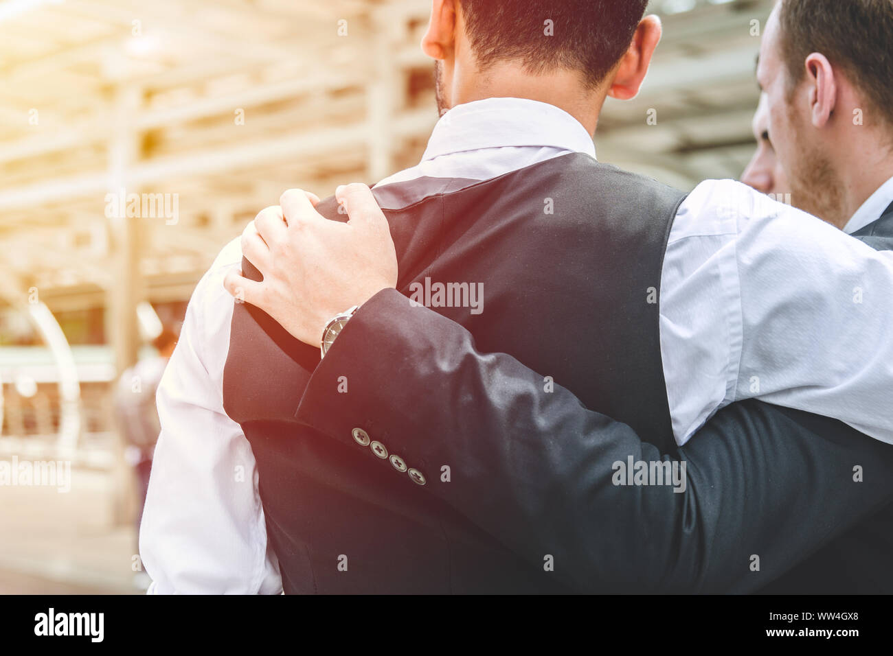 Business Freund für gute Beziehungen in Unternehmen Stockfoto