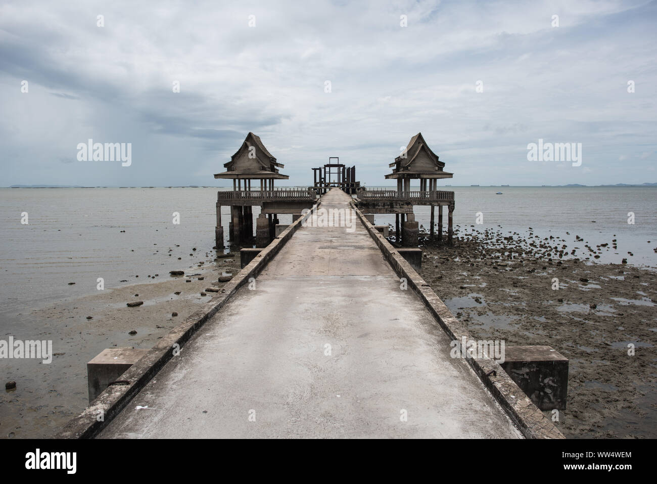 Ozean Heiligtum, Chittaphawan Mönche College Stockfoto