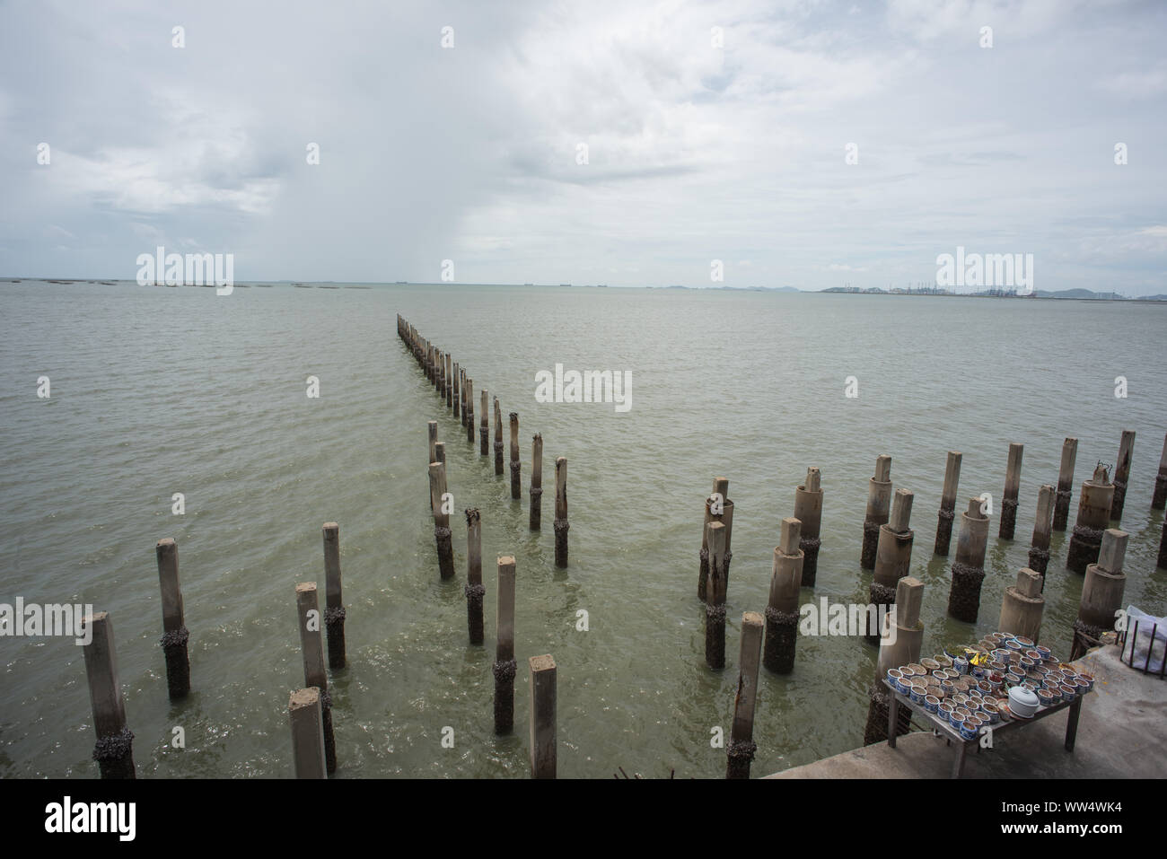 Ozean Heiligtum, Chittaphawan Mönche College Stockfoto