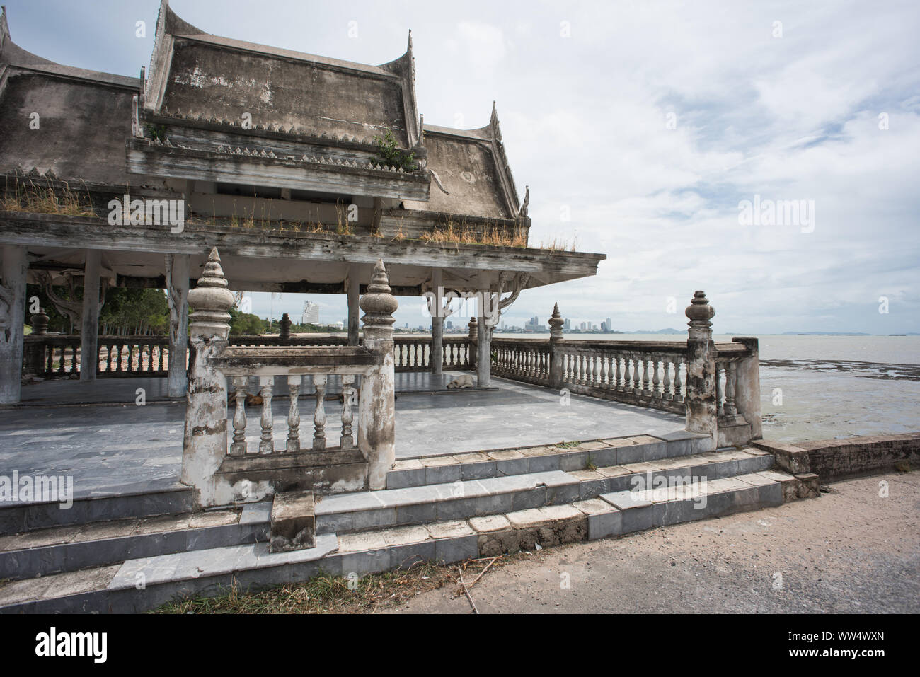 Ozean Heiligtum, Chittaphawan Mönche College Stockfoto