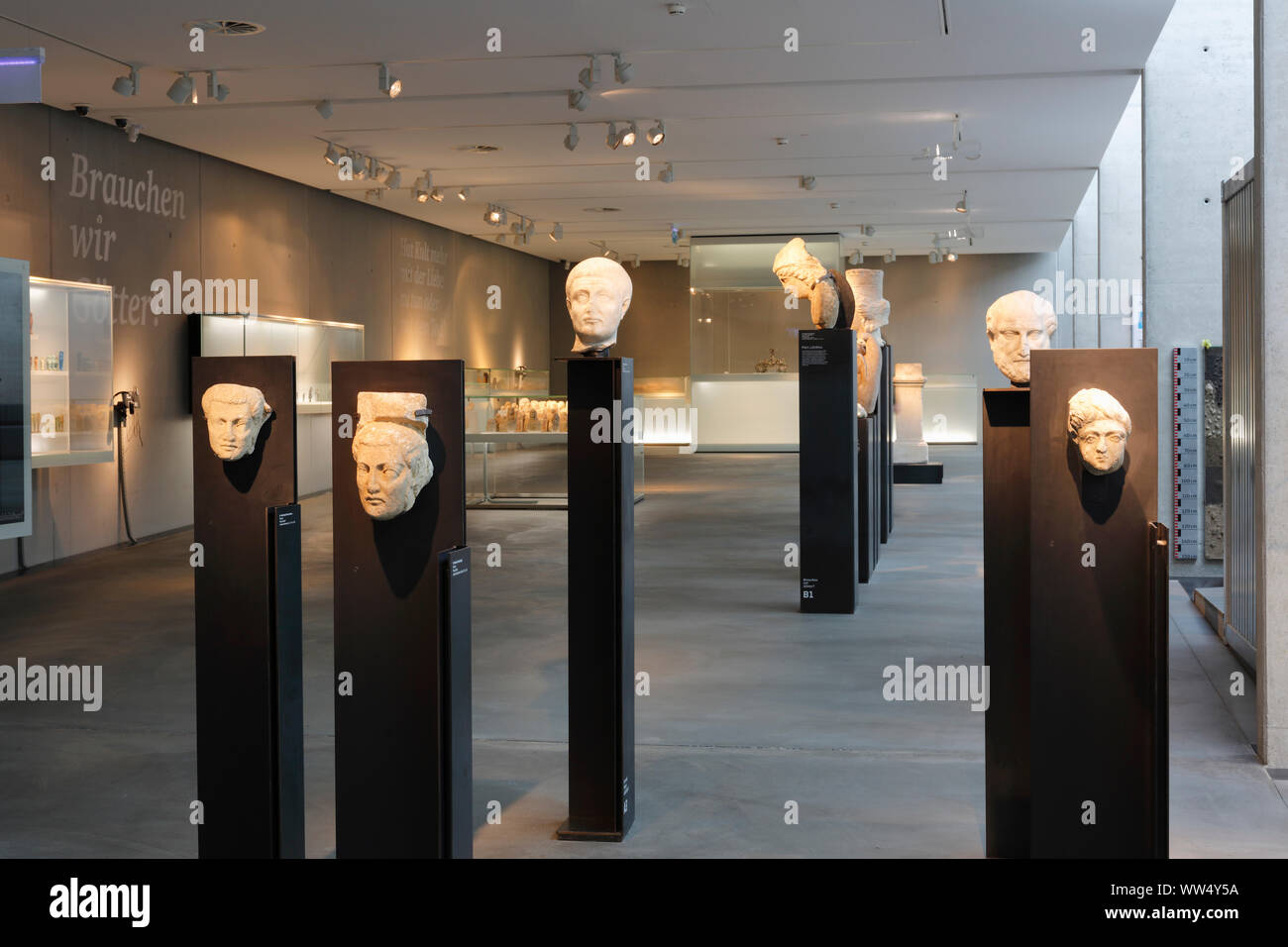 Archäologie Museum im Park von Schloss Eggenberg, Graz, Steiermark, Österreich Stockfoto