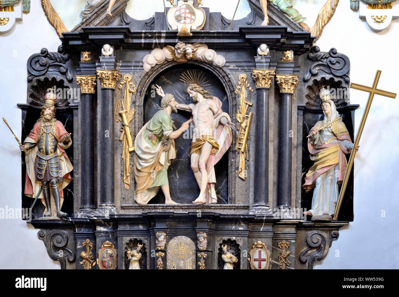 Münster "Unserer Lieben Frau Konstanz Stockfoto