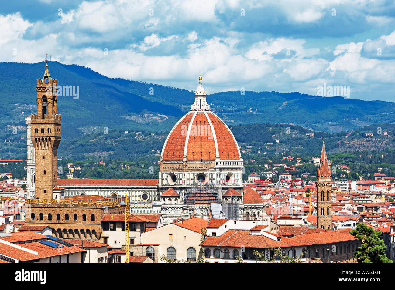 Santa Maria del Fiore, Duomo, Kathedrale, Florenz, Toskana, Italien, Stockfoto