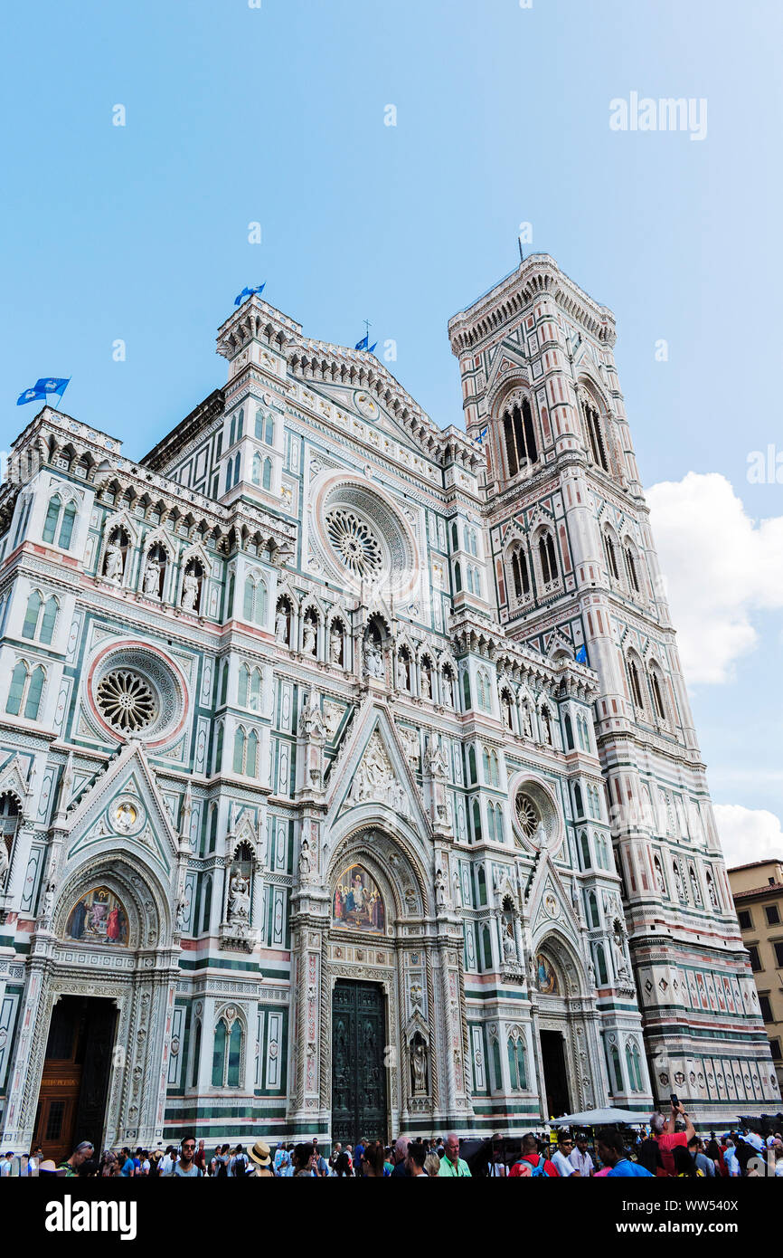 Santa Maria del Fiore, Duomo, Kathedrale, Florenz, Toskana, Italien, Stockfoto