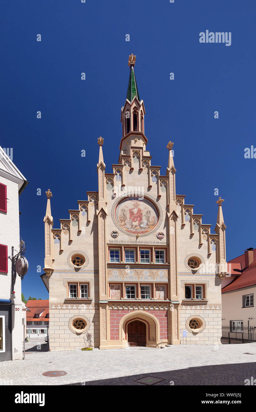 Heilig Geist Spital, Bad Waldsee, Oberschwaben, Baden-Württemberg, Deutschland Stockfoto