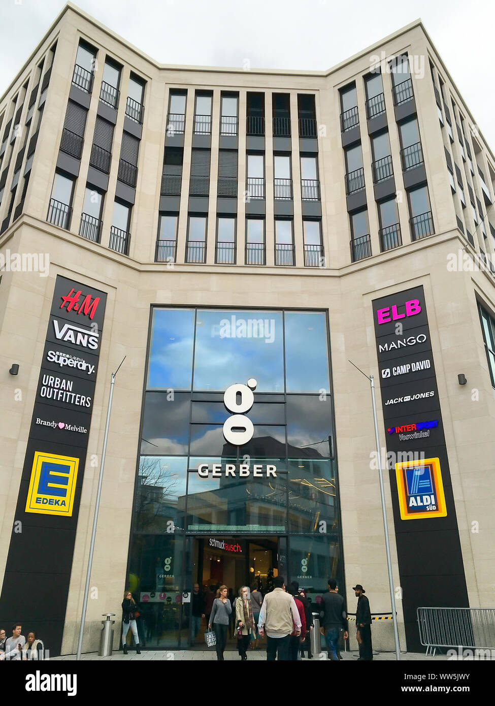 Einkaufszentrum, Gerberviertel, Stuttgart, Baden-Württemberg, Deutschland Stockfoto