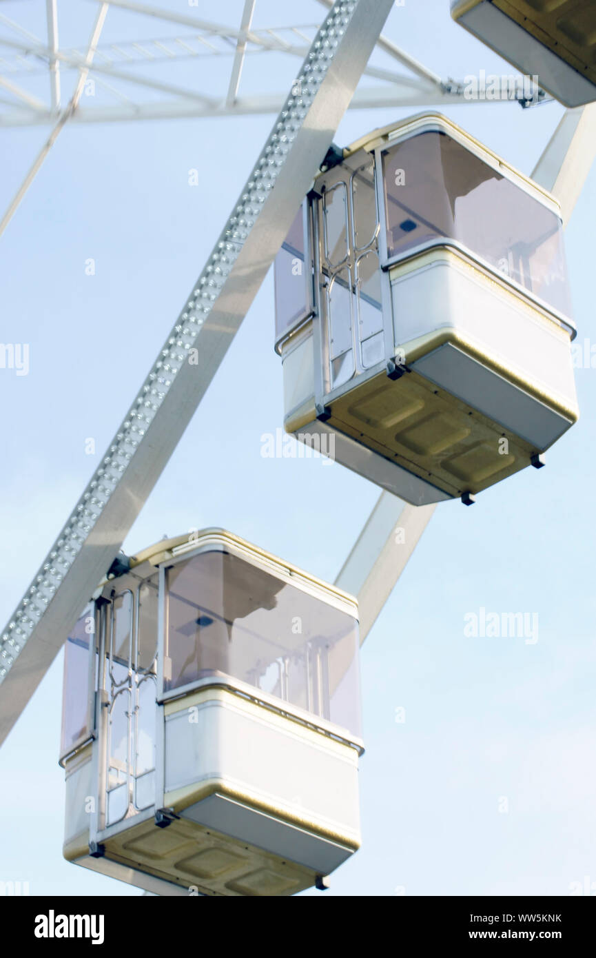 Fotografie der Gondeln von einem Riesenrad, Stockfoto