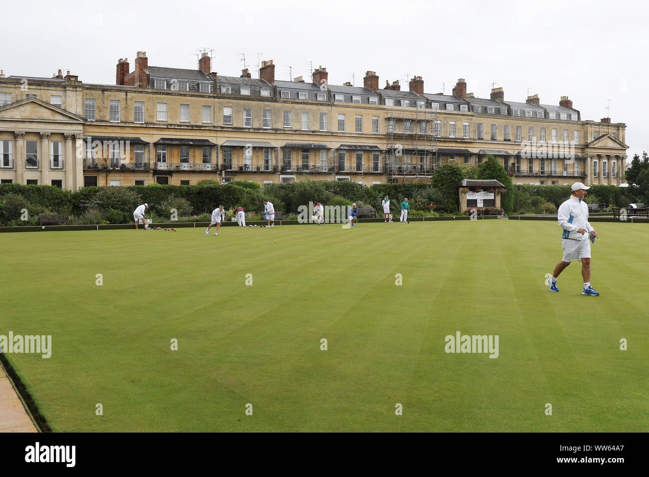 Cheltenham Bowling Club Stockfoto