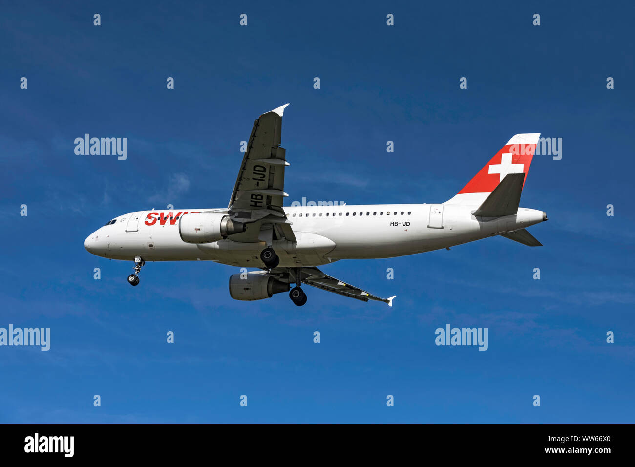 Airbus A320 Stockfoto