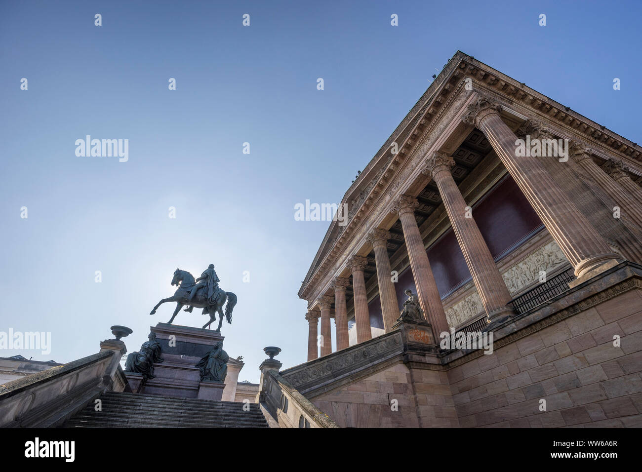 Deutschland, Berlin, Alte Nationalgalerie (Alte Nationalgalerie) Stockfoto