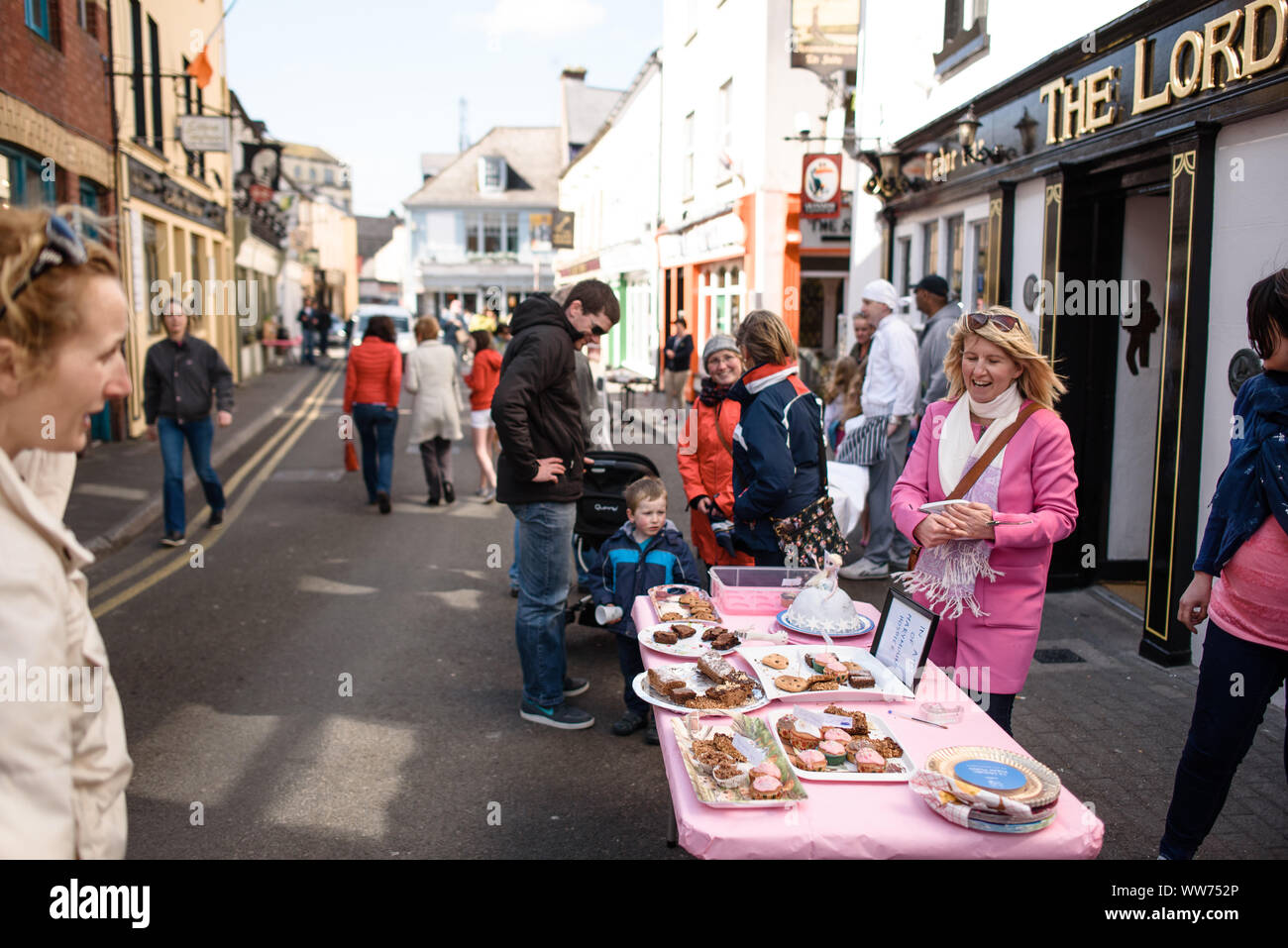 Streetfood Festival in Irland Stockfoto
