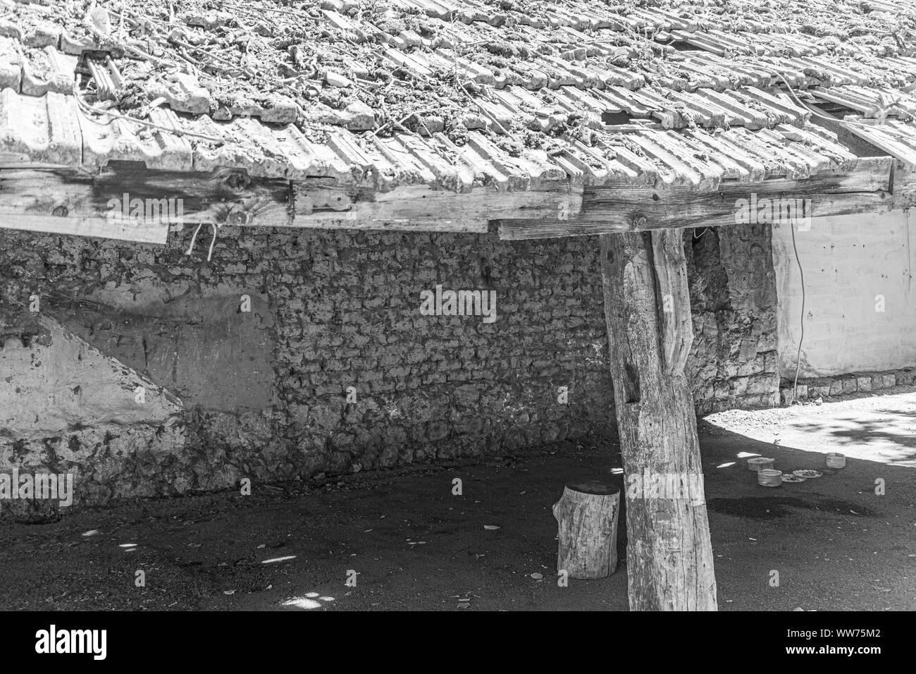 Mit Blick auf die magische Bekaa-tal Stockfoto