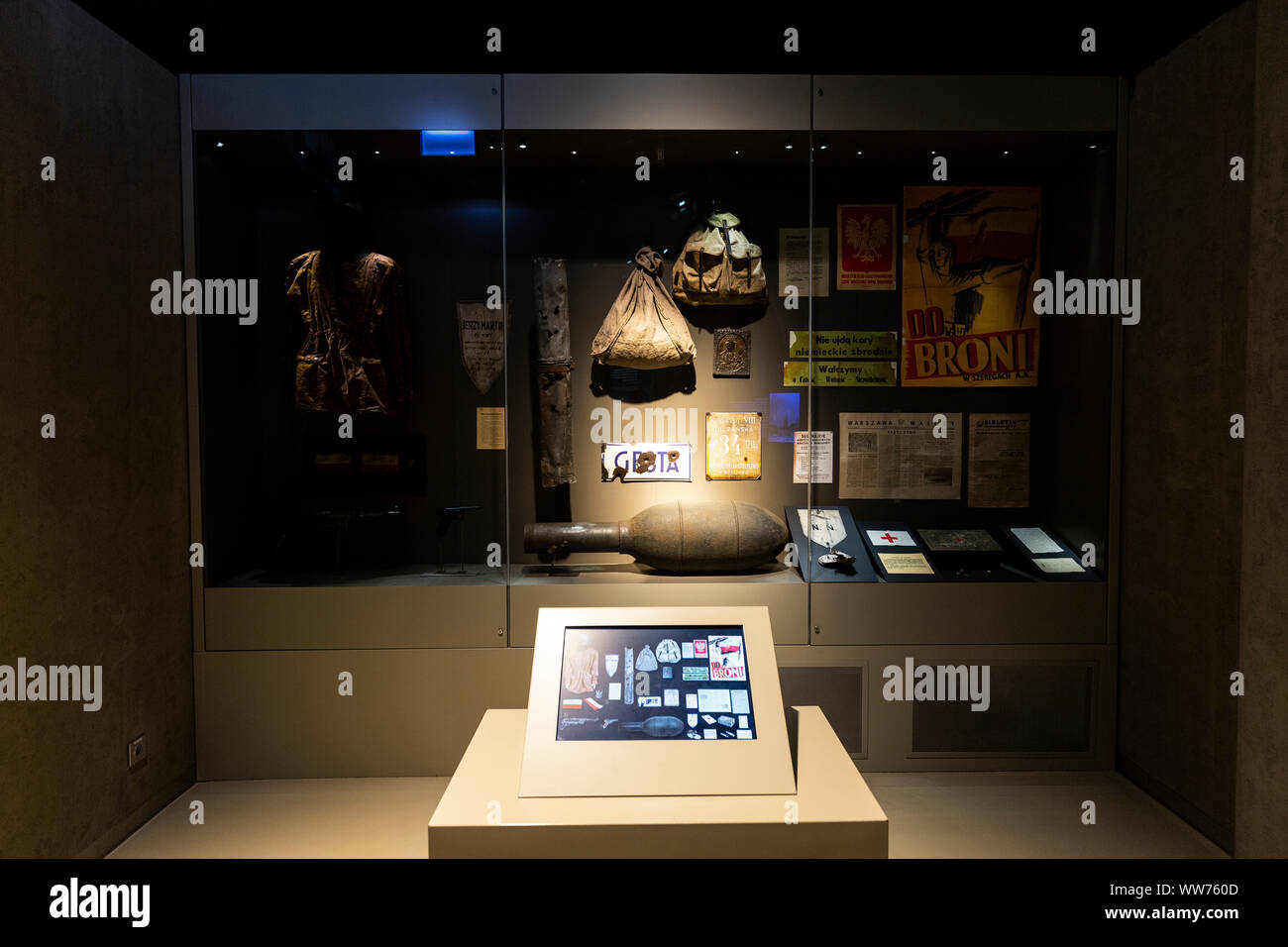 Europa, Polen, Pommern, Gdansk/Danzig, Museum des Zweiten Weltkriegs Stockfoto