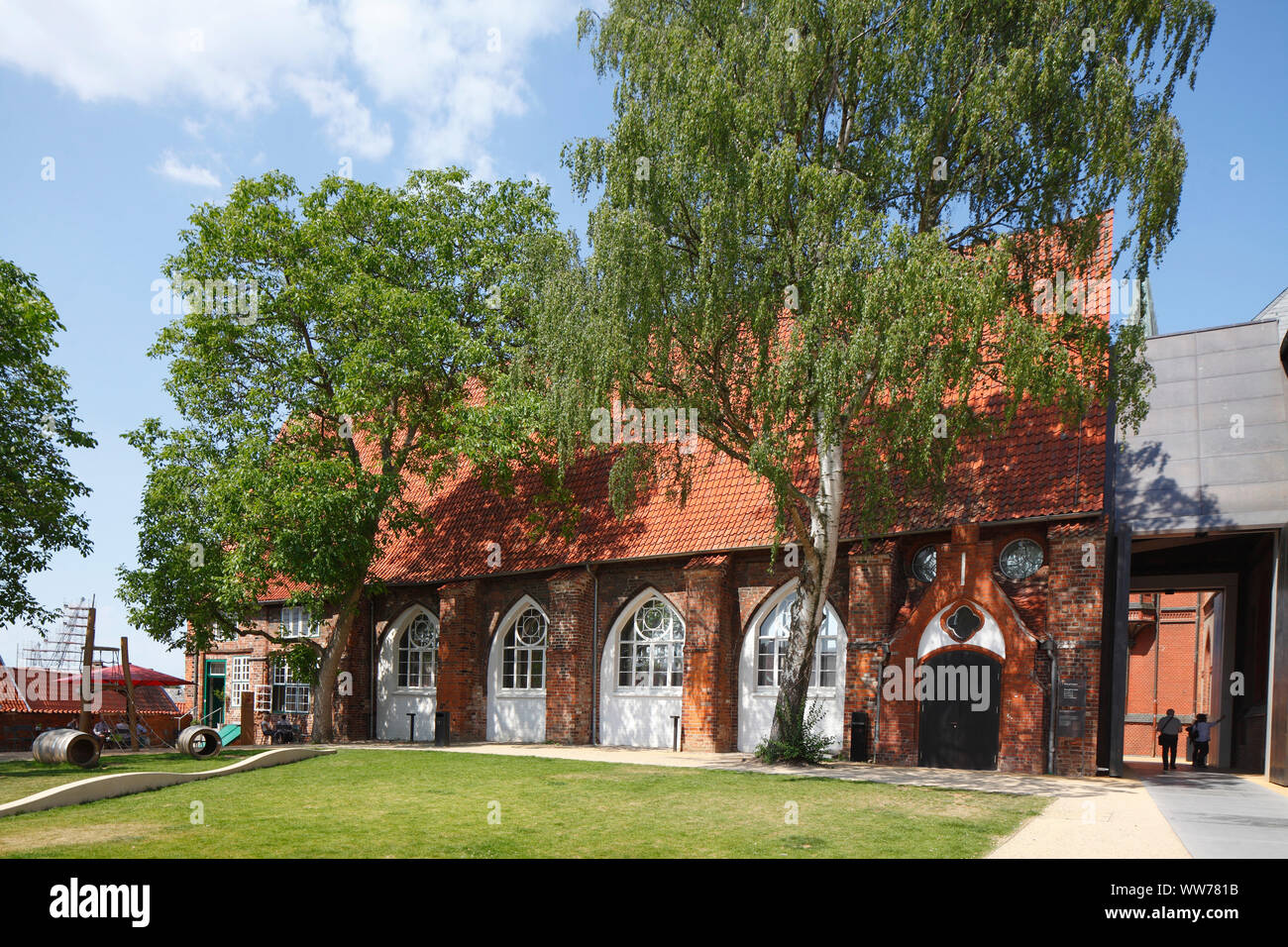 Europäischen Hansemuseum, Lübeck, Schleswig-Holstein, Deutschland, Europa Stockfoto