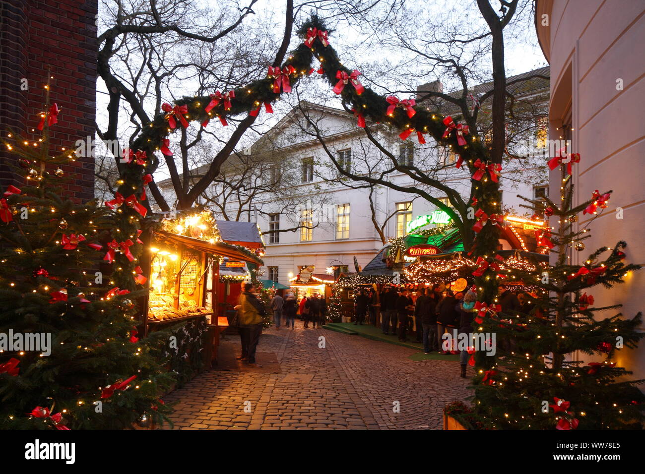 Christmas market in oldenburg lower Fotos und Bildmaterial in hoher