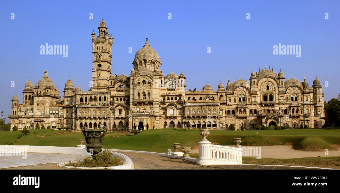 Die Lakshmi Niwas in Vadodara, Indien Stockfoto