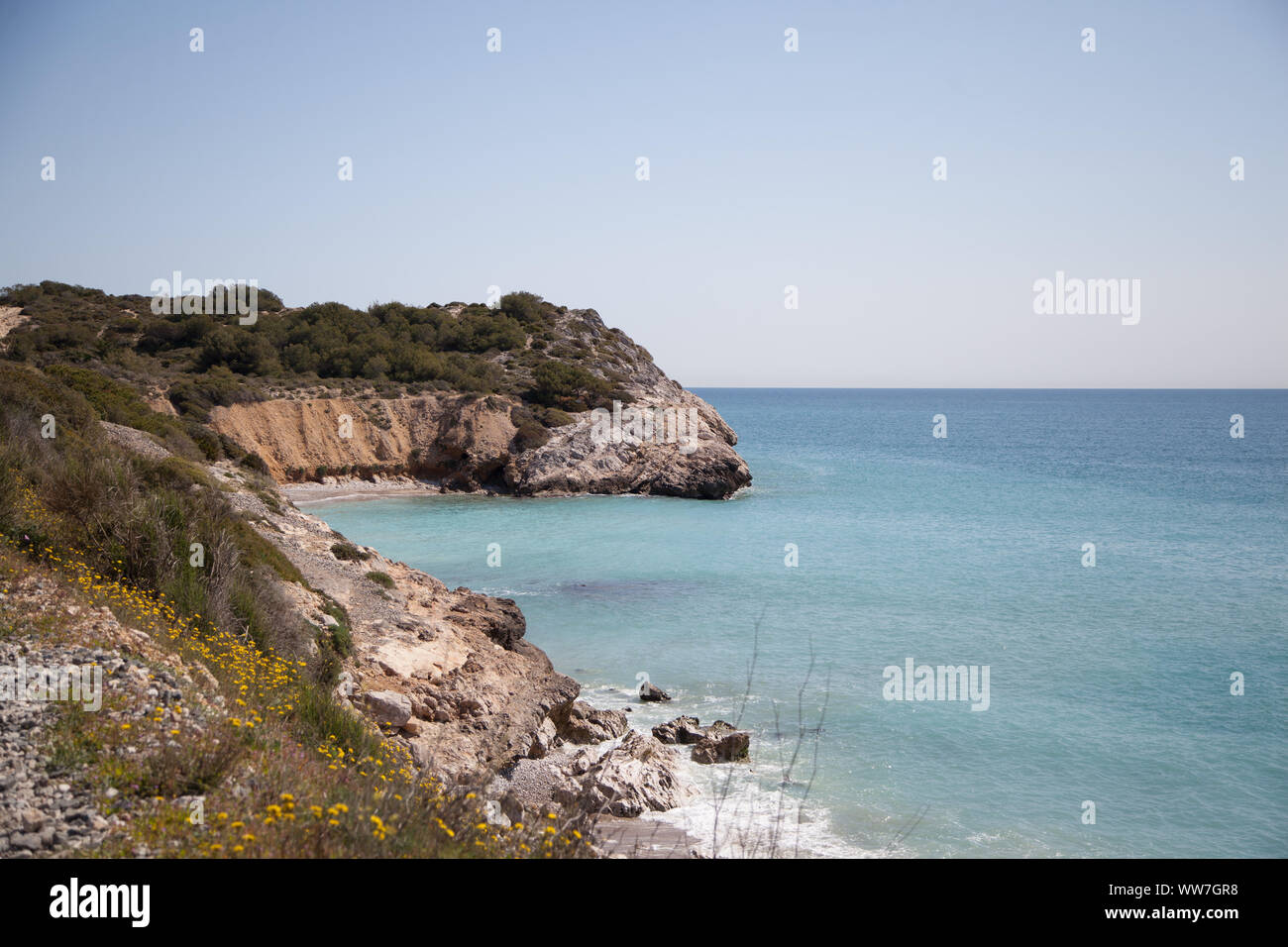 Mittelmeer, Spanien, Europa Stockfoto