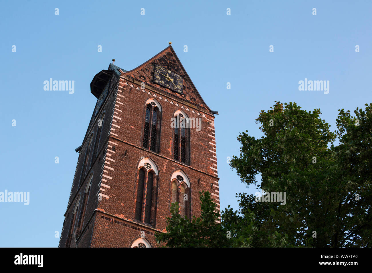Deutschland, Wismar, St. Mary's Church Stockfoto