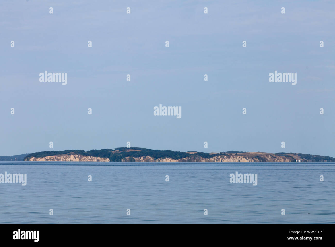 Deutschland, Insel Rügen, Ansicht vom Meer auf MÃ¶nchgut, Stockfoto