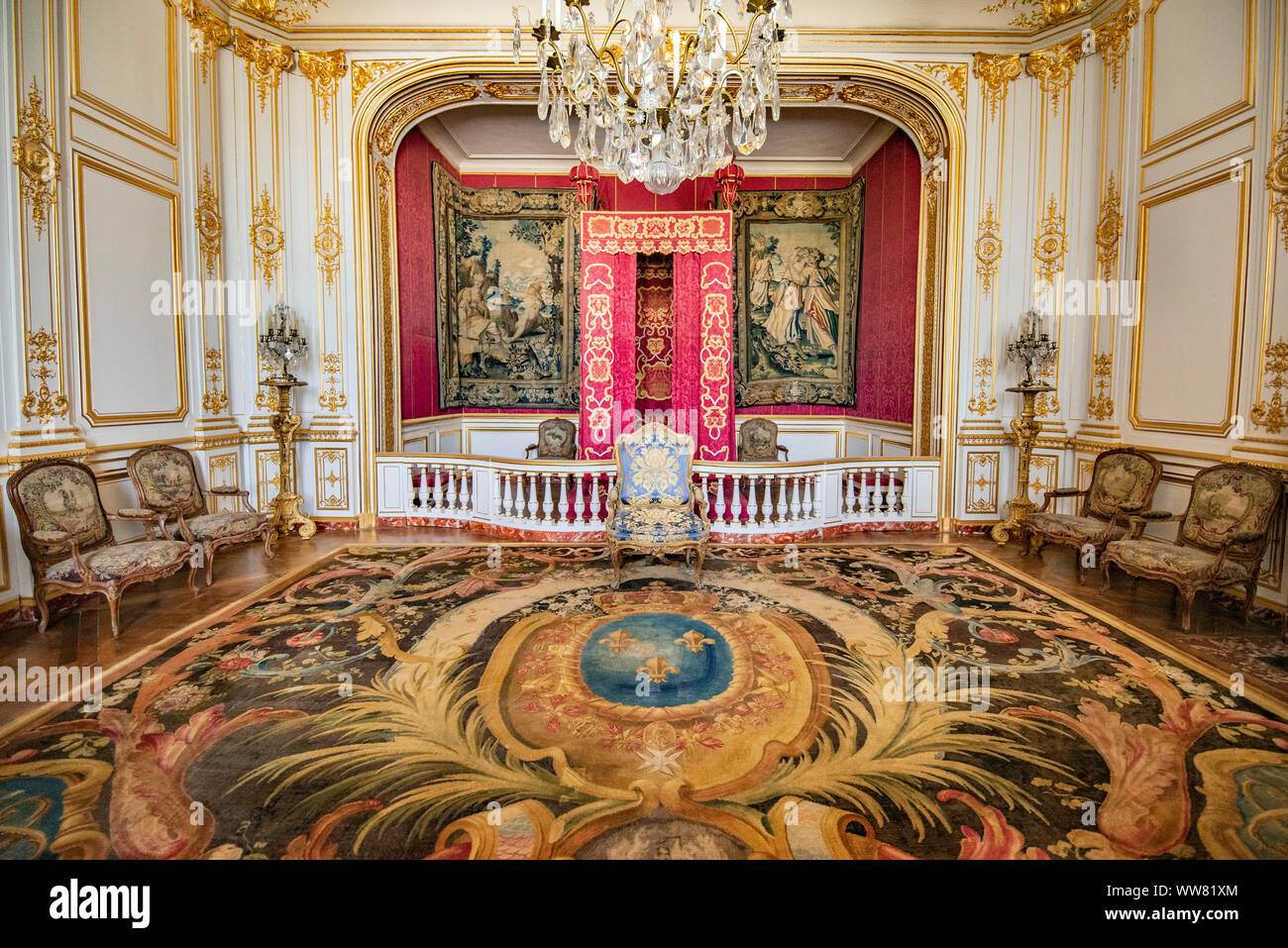 Das schlafzimmer des königs Fotos und Bildmaterial in hoher Auflösung