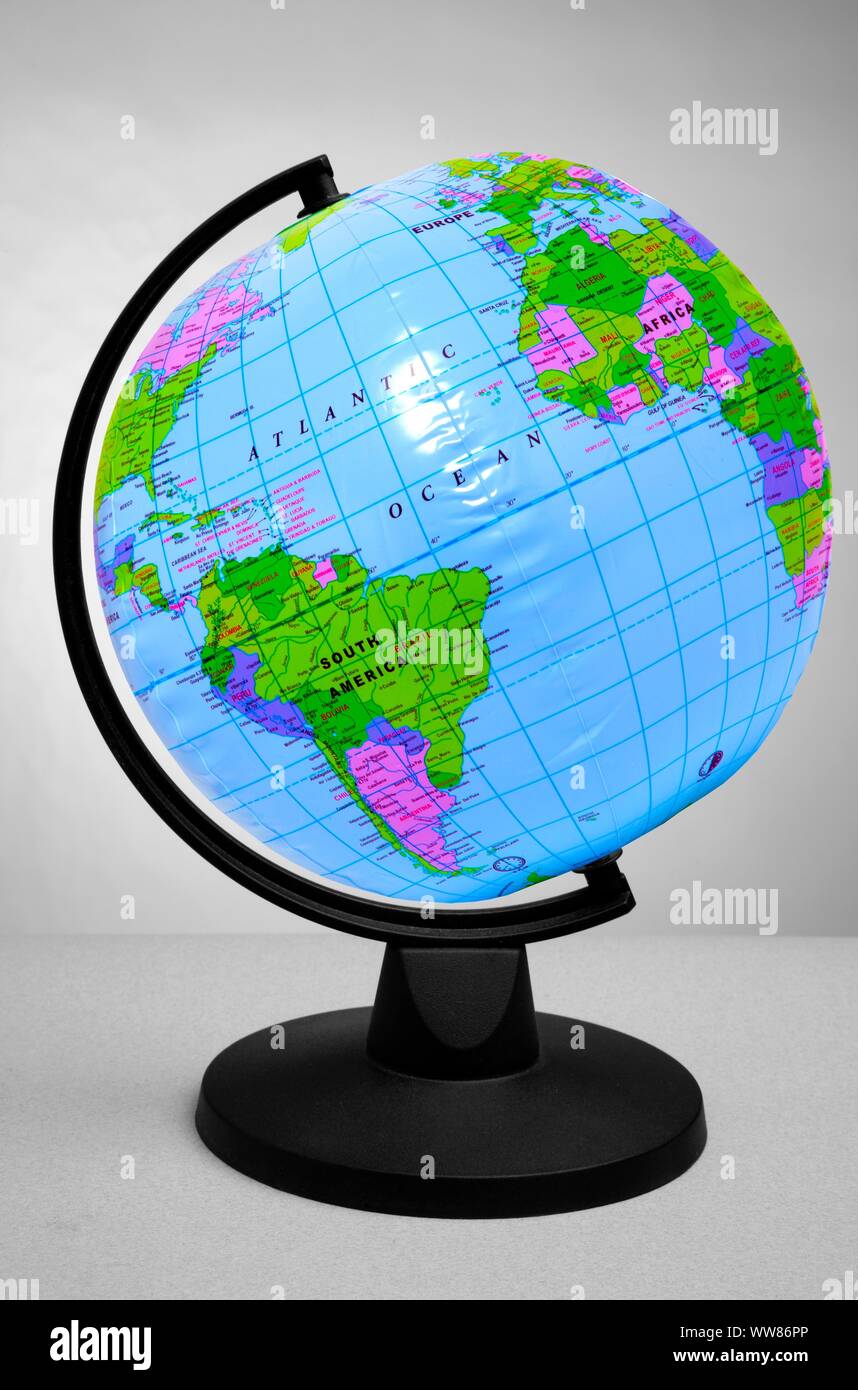 Zerbrechlichkeit der Erde, konzeptionelle Bild Stockfoto