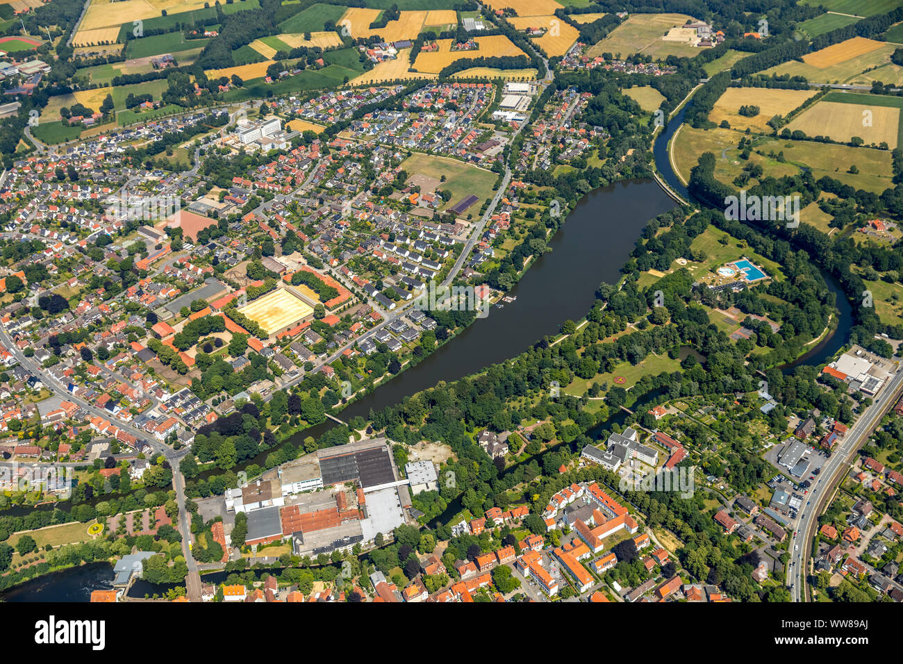 Stadt An Der Ems In Nordrhein Westfalen