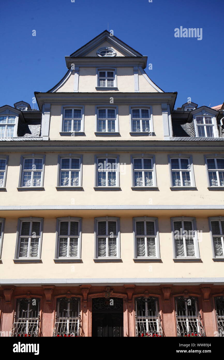 Goethe Haus, Frankfurt am Main, Hessen, Deutschland, Europa Stockfoto